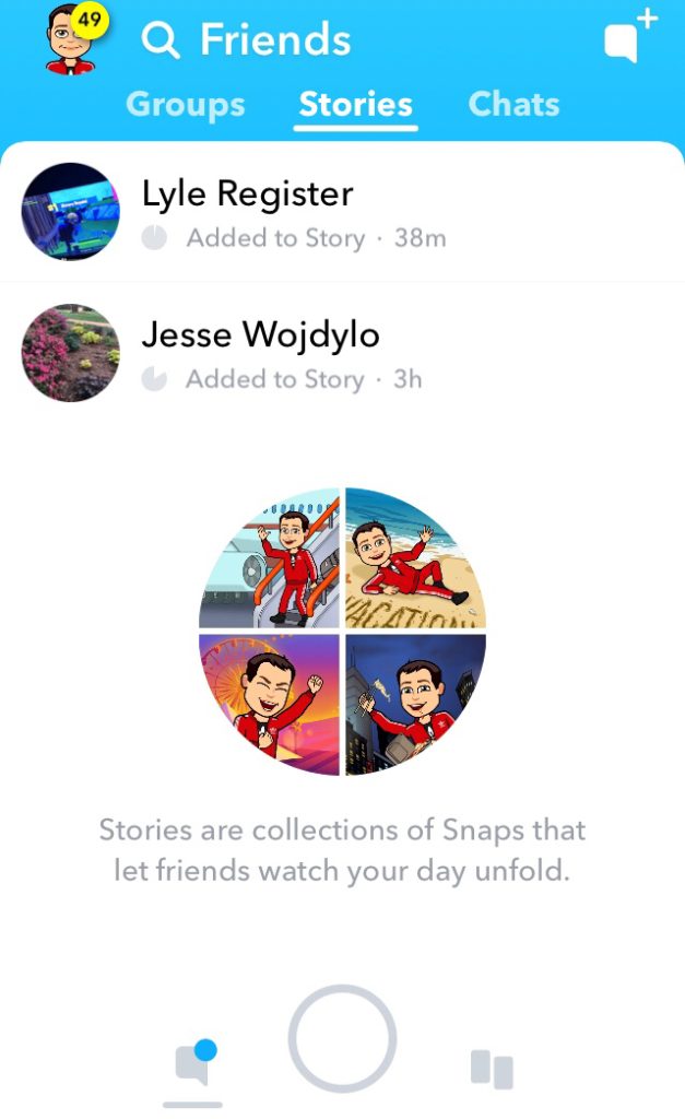 snapchat download story